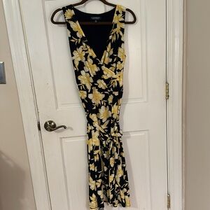 Lauren faux wrap dress